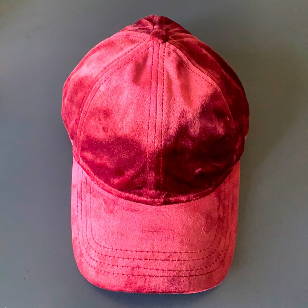 Barney’s velour baseball hat
